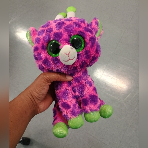 Ty Beanie Boos Gilbert Pink Giraffe  10 Inch Plush Stuffed Animal - Picture 13 of 14